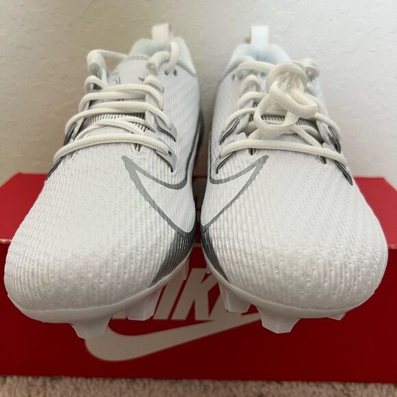 Nike Vapor Edge Speed 360 2 White Football Cleats - Picture 3 of 9